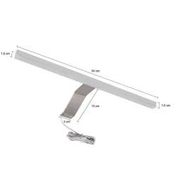 Wohnen 60x70x18 cm Bad Spiegelschrank 3-türig - Whale