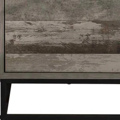 Wohnen 40x106x38 cm Design Hochkommode mit drei Schubladen - Drondo