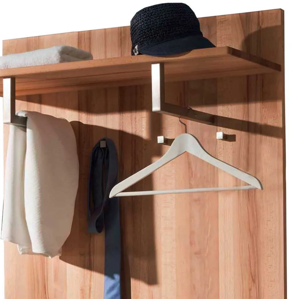 Wohnen 88x106x33 cm Garderobe aus Kernbuche - Mandrey
