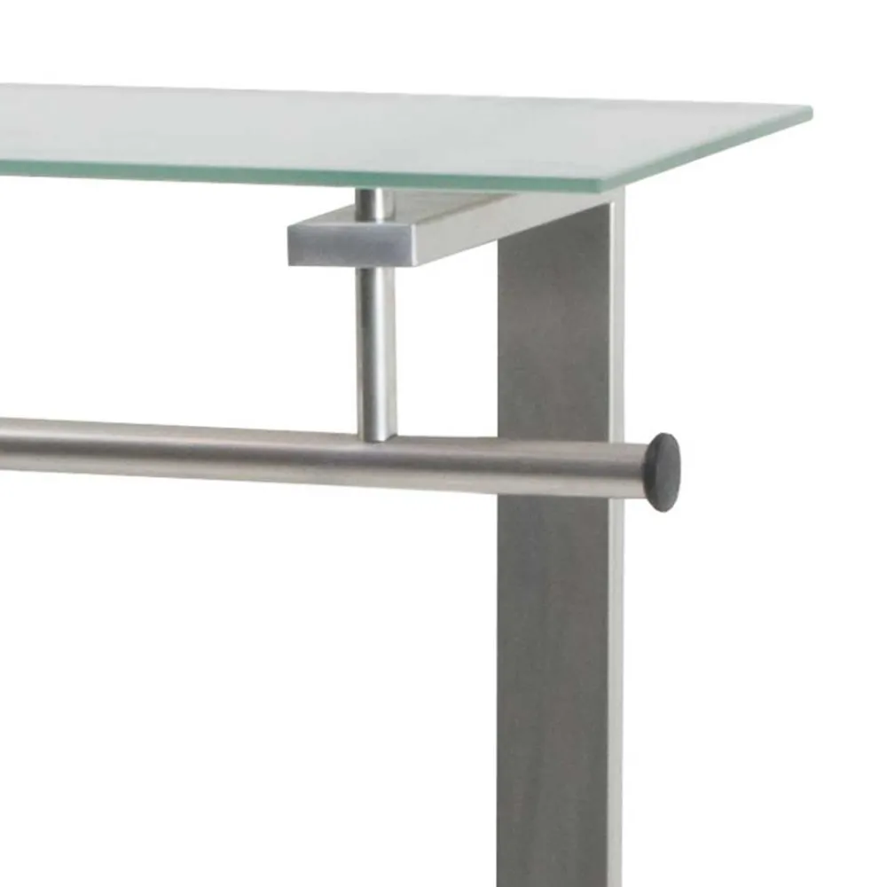 Wohnen Bürogarderoben*80x90x33 cm Garderobe aus Stahl & Glas - Celavio