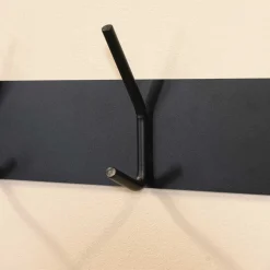 Wohnen Bürogarderoben*40x12x6 cm Garderobenleiste aus Stahl - Freshna