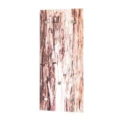 Wohnen 30x90x5 cm Glas Hängegarderobe mit Druck - Ineke