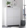 Wohnen 110x140x42 cm Highboard in Weiß lackiert - Mikes