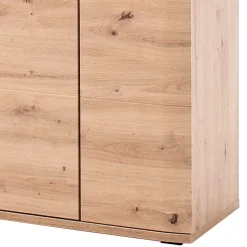 Wohnen 120x134x37 cm Highboard mit drei Türen - Vecenda