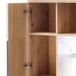 Wohnen 120x134x37 cm Highboard mit drei Türen - Vecenda