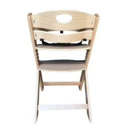 Kinder Wohnen 45x81x51 cm Kinder Hochstuhl aus massiver Buche - Bogor