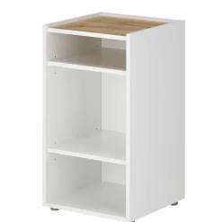 Wohnen 40x70x40 cm Kleines Regal mit drei Fächern - Nonessia