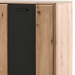 Wohnen 89x103x44 cm Kommode in Holzdekor Eiche - Larinca
