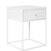 Wohnen Nachttische|Kommoden*40x55x40 cm Nachttisch in Weiß - Vignola