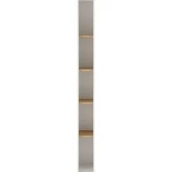Wohnen Büroregale*20x200x40 cm Nischenregal mit fünf Fächern - Nonessia