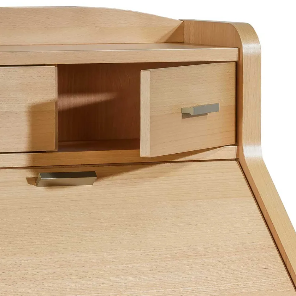 Wohnen Esszimmerschränke*67x120x44 cm Schranksekretär in Buche Natur - Tablona