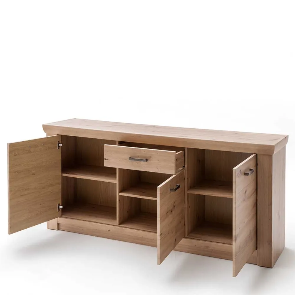 Wohnen 183x84x45 cm Sideboard in Dekor Eiche - Wykina