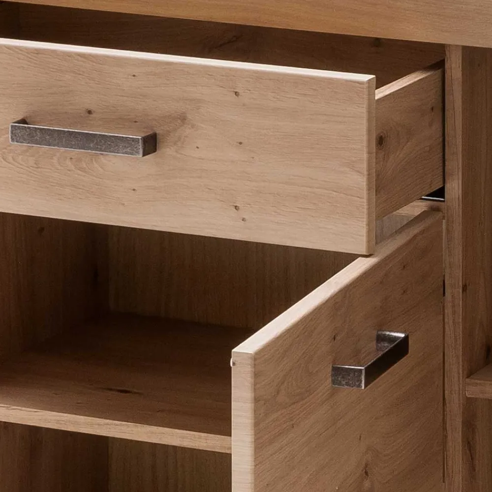 Wohnen 183x84x45 cm Sideboard in Dekor Eiche - Wykina