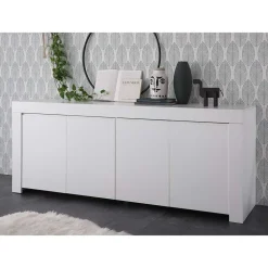 Wohnen 210x81x42 cm Sideboard mit Wangengestell - Mikes