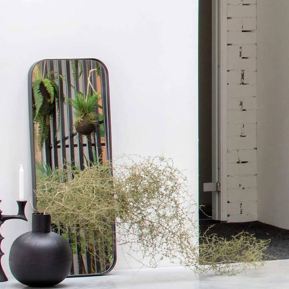 Wohnen 40x110x5 cm Spiegel mit abgerundeten Ecken - Rodicca (2er Set)