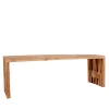 Wohnen 140x45x35 cm Teakholz Bank geölt - Fire