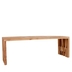 Wohnen 140x45x35 cm Teakholz Bank geölt - Fire