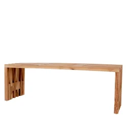 Wohnen 140x45x35 cm Teakholz Bank geölt - Fire