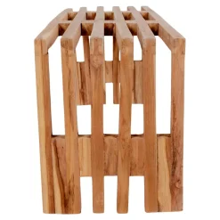 Wohnen 140x45x35 cm Teakholz Bank geölt - Fire