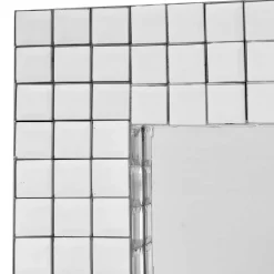 Wohnen 60x90x4 cm Wandspiegel mit Mosaik Rahmen - Solu