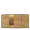 Wohnen 170x80x44 cm Wildeiche Sideboard geölt - Obinson