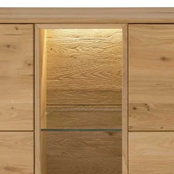 Wohnen 170x80x44 cm Wildeiche Sideboard geölt - Obinson