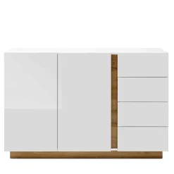 Wohnen Küchenschränke|Sideboards*138x91x40 cm Wohnzimmer Kommode zweifarbig - Myrda