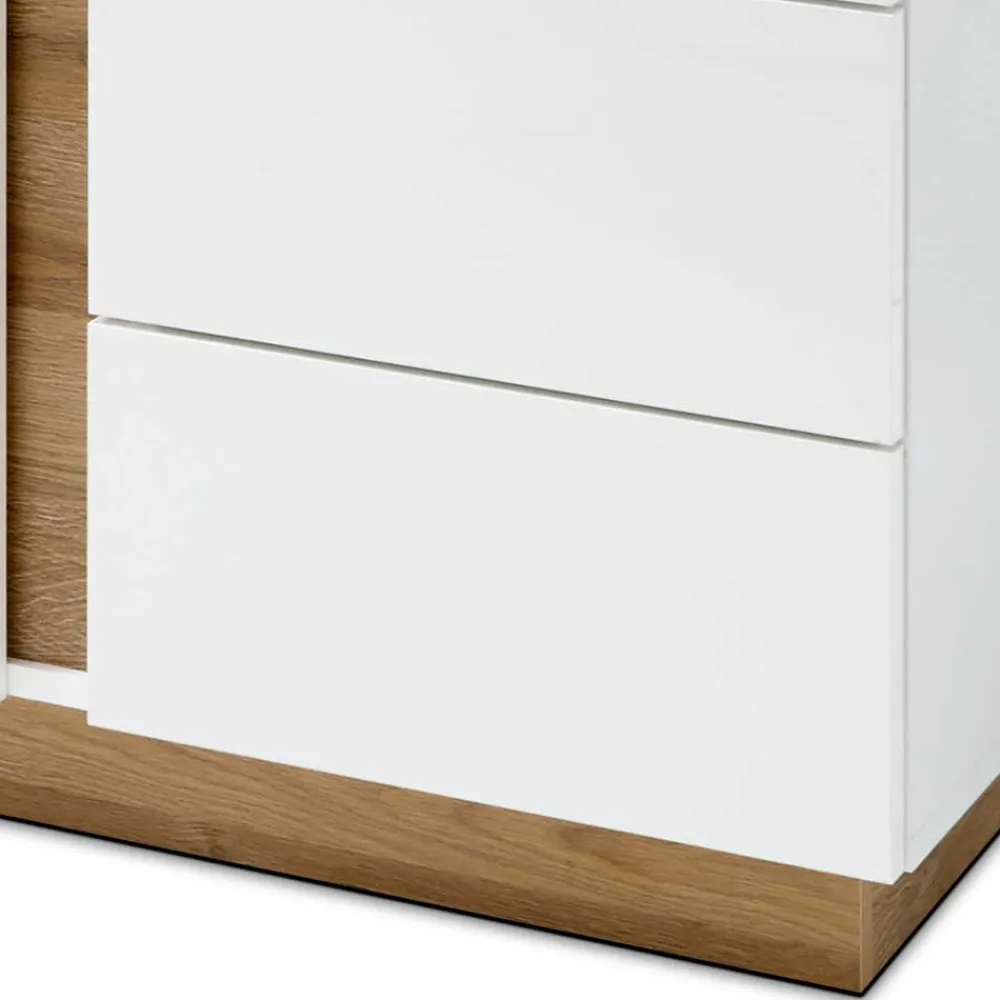 Wohnen Küchenschränke|Sideboards*138x91x40 cm Wohnzimmer Kommode zweifarbig - Myrda