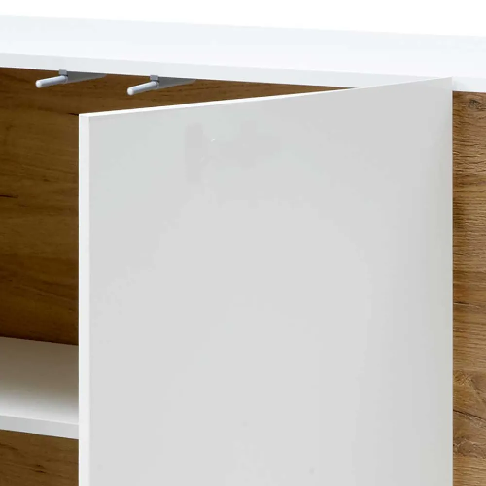 Wohnen Küchenschränke|Sideboards*138x91x40 cm Wohnzimmer Kommode zweifarbig - Myrda