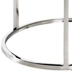 Wohnen 60x36x60 Couchtisch aus Schwarzglas - Zyaman