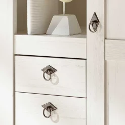 Wohnen 102x139x44 Country Highboard zweifarbig - Diatara