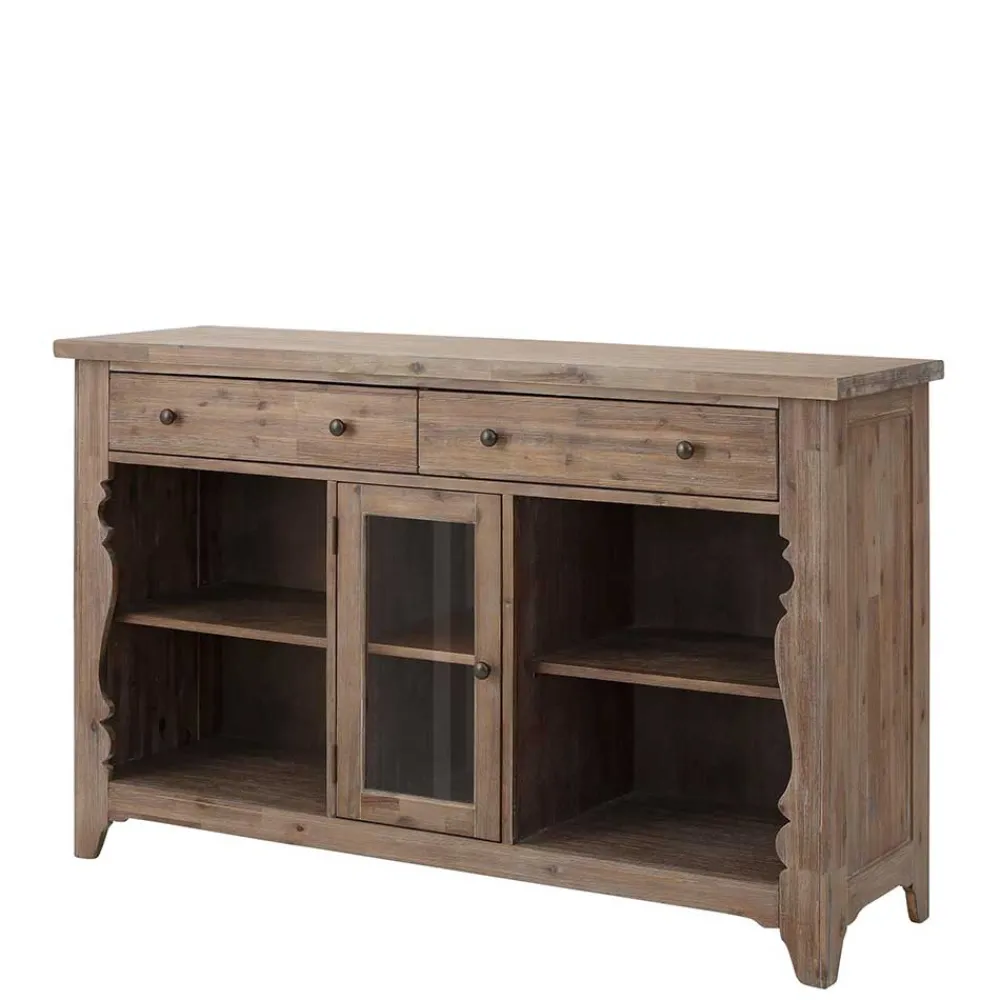 Wohnen 156x99x48 Design Anrichte im Vintage Look - Veier