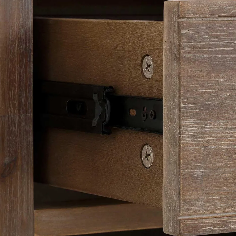 Wohnen 156x99x48 Design Anrichte im Vintage Look - Veier