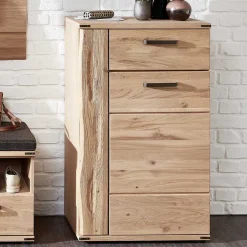 Wohnen 65x109x41 Design Hochkommode in Wildeiche - Konvava