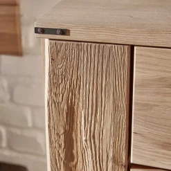 Wohnen 65x109x41 Design Hochkommode in Wildeiche - Konvava