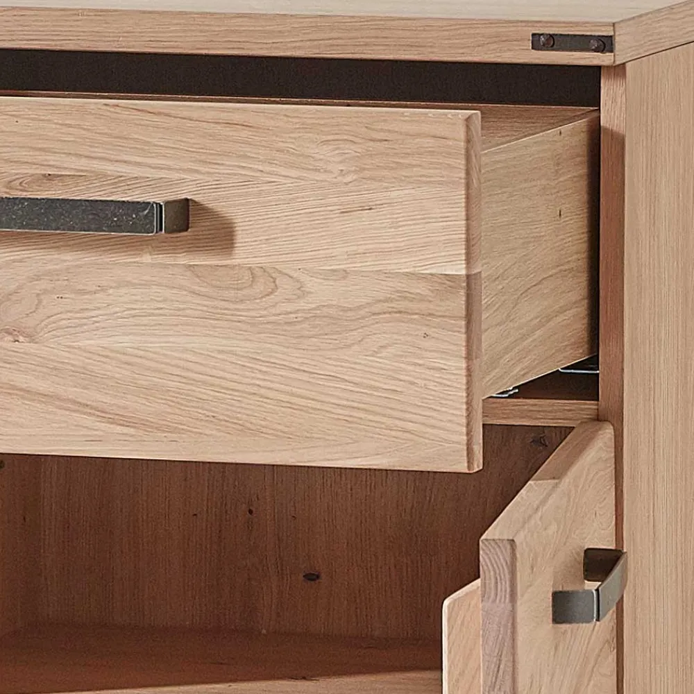 Wohnen 65x109x41 Design Hochkommode in Wildeiche - Konvava