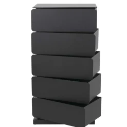 Wohnen 37x73x26 Design Kommode mit fünf Schubladen - Locoro