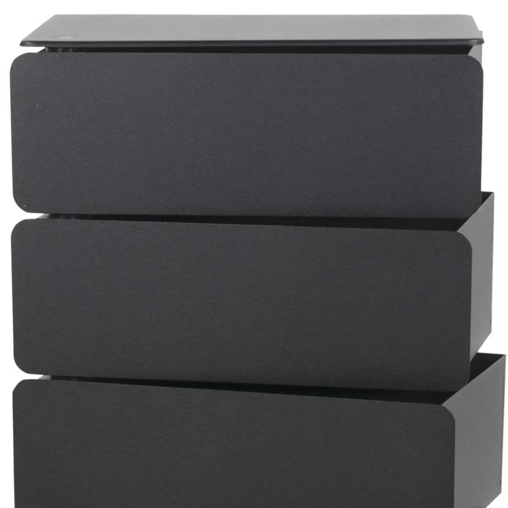 Wohnen 37x73x26 Design Kommode mit fünf Schubladen - Locoro