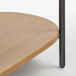 Wohnen Skandinavische Möbel|Nachttische*55x65x35 Design Nachtkommode oval - Ilvenda