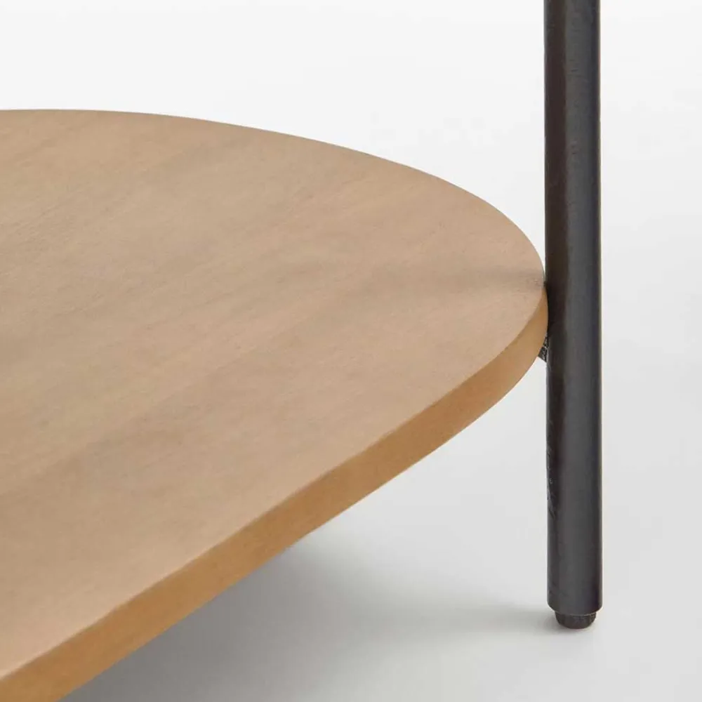 Wohnen Skandinavische Möbel|Nachttische*55x65x35 Design Nachtkommode oval - Ilvenda