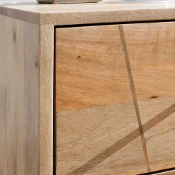 Wohnen Nachttische|Kommoden*40x56x40 Design Nachttisch mit Schubladen - Geyco