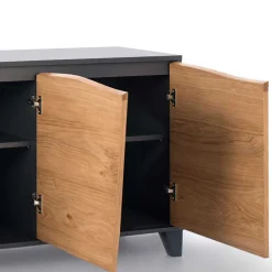 Wohnen 165x76x47 Design Sideboard mit drei Türen - Eric