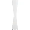 Wohnen 39x180x39 Design Stehleuchte aus Latex in Weiß - Maelas