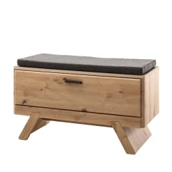 Wohnen 89x47x39 Design Truhenbank mit Klappe - Larinca