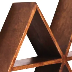 Wohnen 70x35x10 Design Wandregal Dreiecke - Rundo