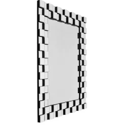 Wohnen 65x85x3 Designspiegel mit tollem Rahmen - Yelna