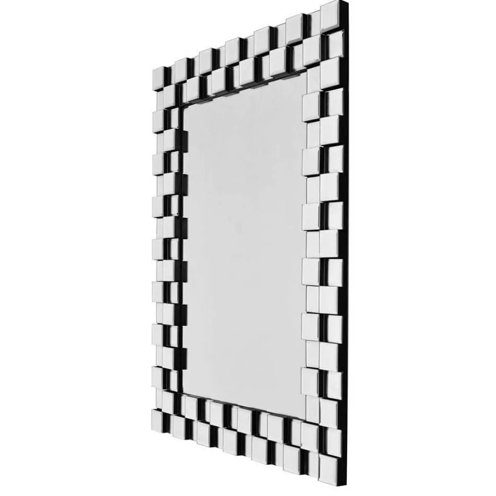 Wohnen 65x85x3 Designspiegel mit tollem Rahmen - Yelna