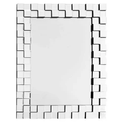 Wohnen 65x85x3 Designspiegel mit tollem Rahmen - Yelna