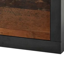 Wohnen 80x44x42 Dielenbank mit Klappe & Sockelgestell - Timuras