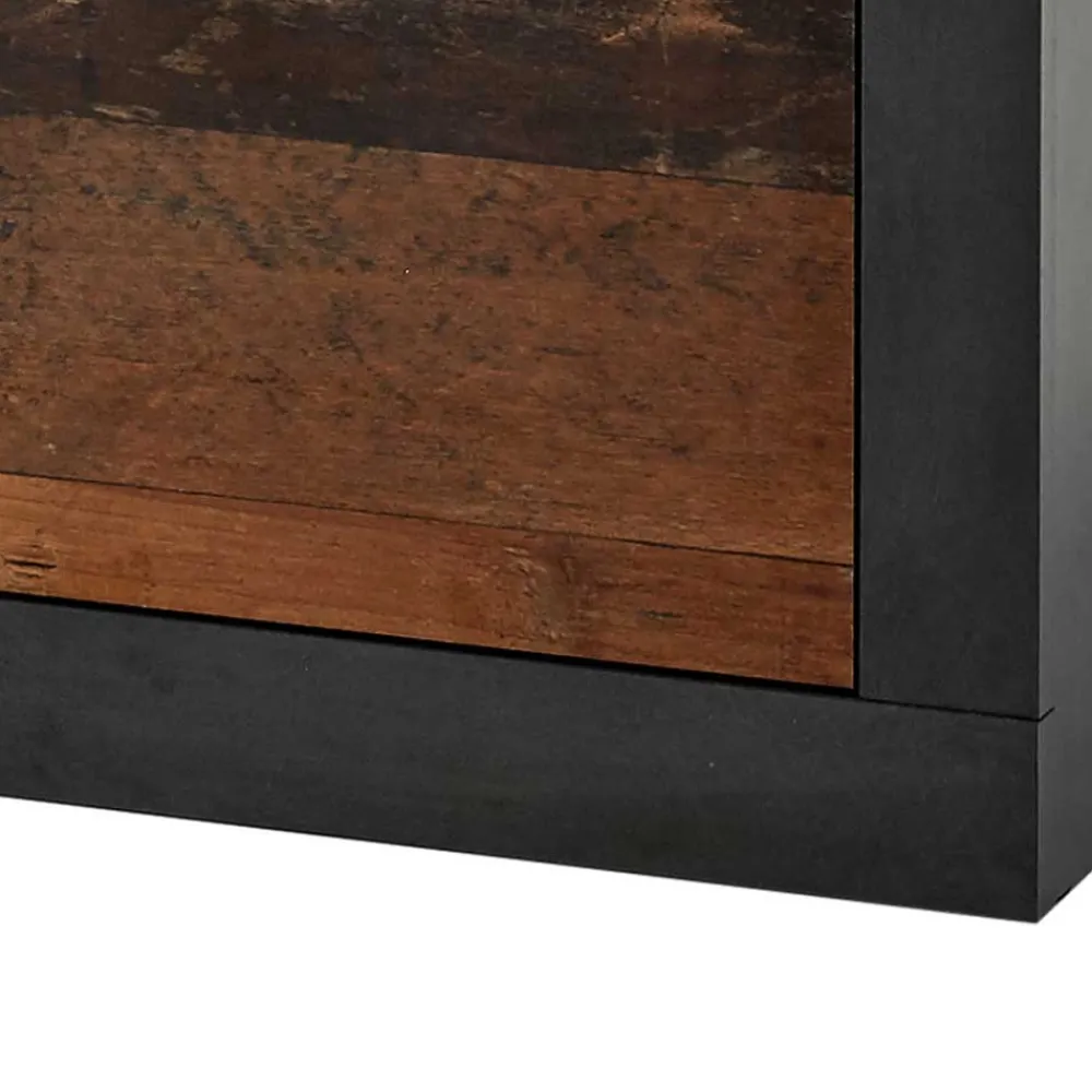 Wohnen 80x44x42 Dielenbank mit Klappe & Sockelgestell - Timuras